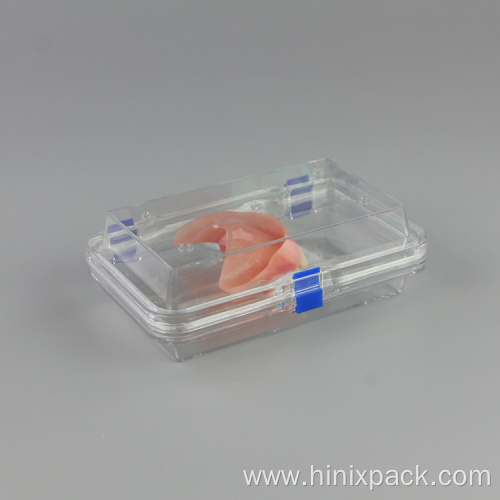 Plastic Clear Storage Membrane Box With Hinged Lid